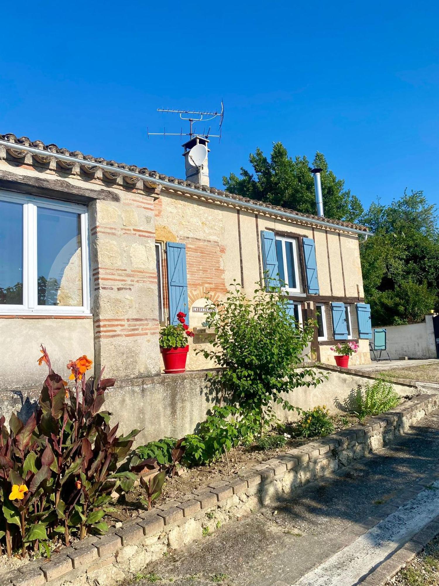 Maison D'Hotes La Fezendes Miradoux Экстерьер фото